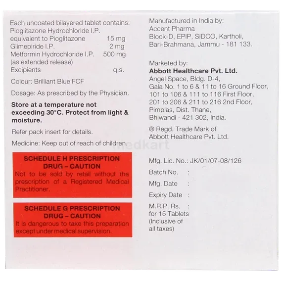 tribet 2mg tablet 15's
